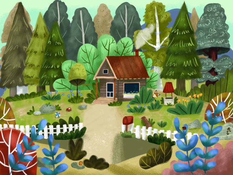 2021 – Proyecto personal – Explorando en el bosque – pag 01