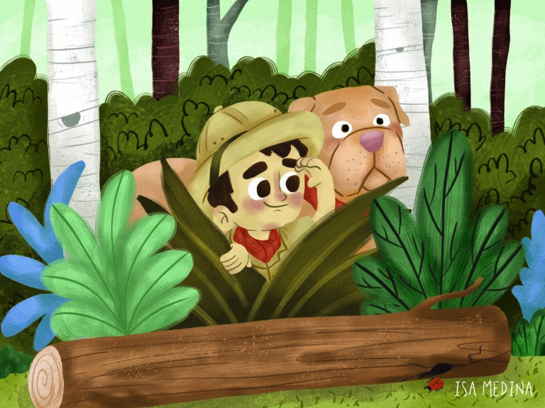 2021 – Proyecto personal – Explorando en el bosque – pag 02 – lowres